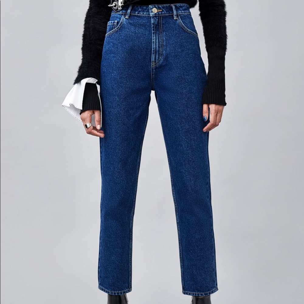 Authentic Denim by TRF ZARA Mom Fit Jeans